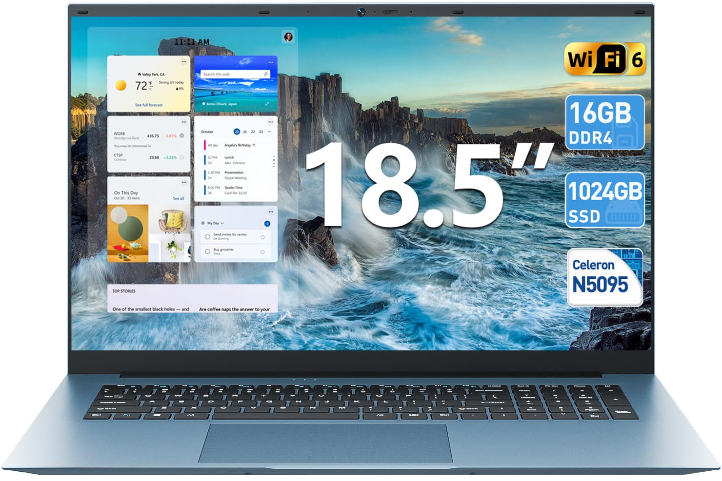 Amazon.com: SGIN Windows 11 Laptop, 18.5 Inch Laptops with 16GB